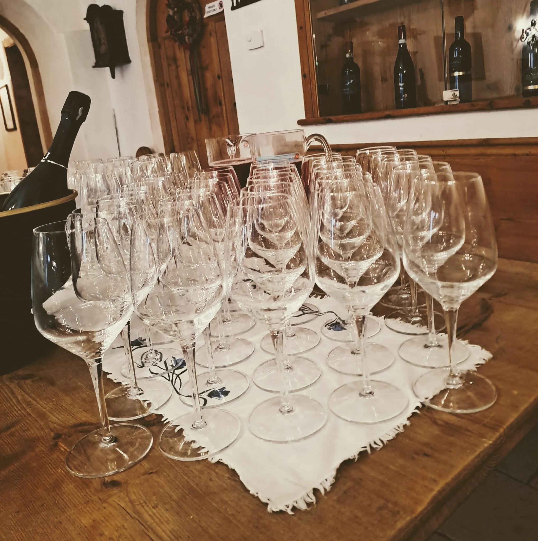 Calici per degustazione